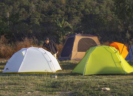 Ultra-light Double-layer Camping Windproof And Rainstorm Outdoor Hiking Tent