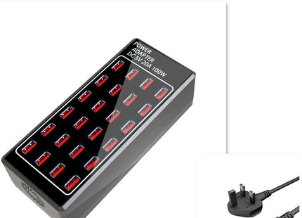 USB Fast Charging 24 Port Charger