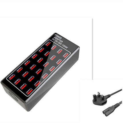 USB Fast Charging 24 Port Charger