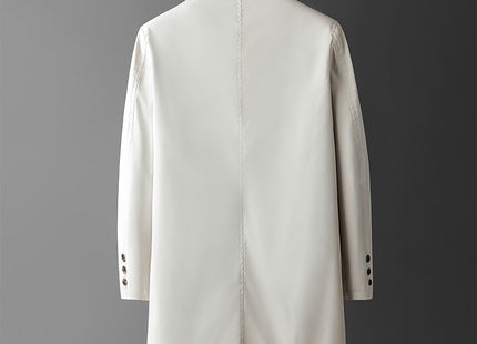 Men's Mid-length Trendy Casual Loose Trench Coat