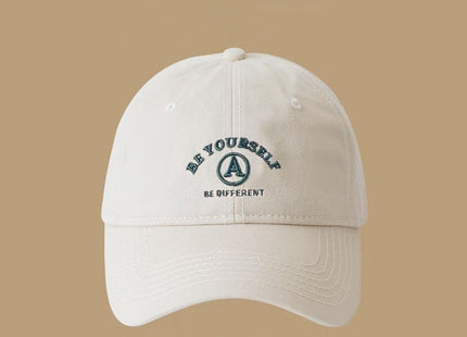 Baseball Cap Female Embroidered Couple Face