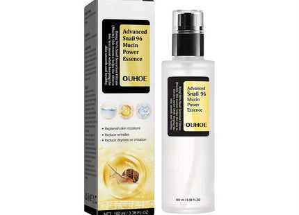 Snail Mucin Power Essence Moisturiser, 100ml Snail Mucin Essence Repairing Hyaluronic Acid Essence, Hydrating Serum For Face With Snail Secretion Filtrate For Dark Spots And Fine Lines