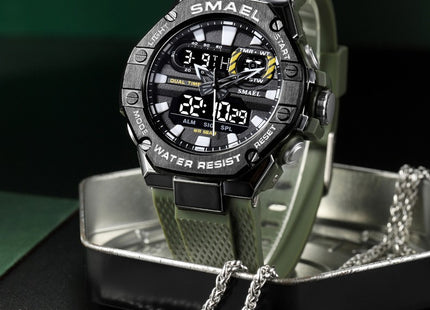 Digital Alloy Electronic Watch Men