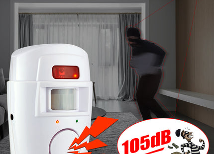 Home Security PIR MP Alert Infrared Sensor Anti-theft Motion Detector Alarm Monitor Wireless Alarm System 2 Remote Controller