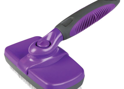 Self-Cleaning Slicker Brush