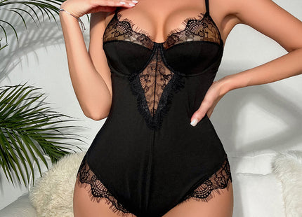 Sexy Lingerie Lace Sheer Lingerie Open Back Bodysuit Lingerie