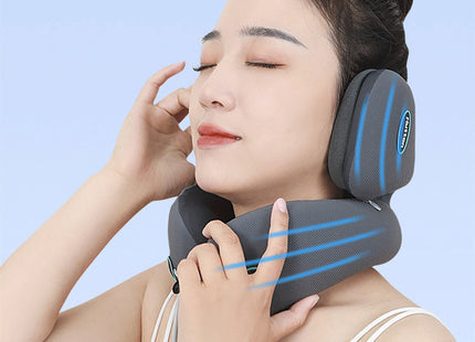 Noise Reduction Pillow U-shaped Pillow Travel Massage