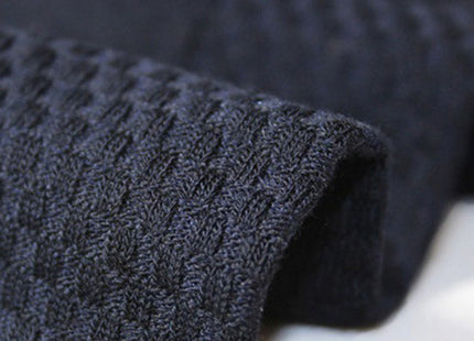 5 Pairs Bamboo Fiber Socks Men's Mid-calf Breathable Socks Business Men's Socks Solid Color