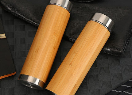 Bamboo Stainless Steel Insulated Bamboo Water Cup