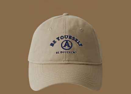 Baseball Cap Female Embroidered Couple Face