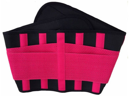 Waist Trimmer Belt Body Shaper Abdominal Trainer Weight Loss Fat Burning Straps