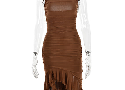 Slim Skinny Sleeveless Dress For Women Fashion Party Club Dresses