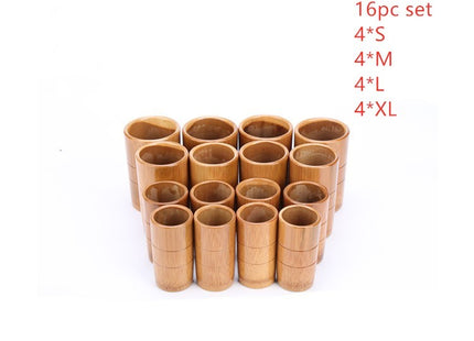 Carbonized bamboo bamboo tube cupping cupping