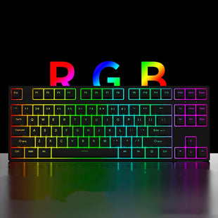 Wired Single-mode Hot-swappable Axis Gaming Gaming Chicken Keyboard