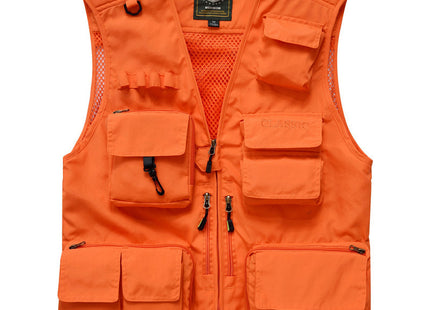 Multi-pocket fishing vest