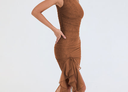 Slim Skinny Sleeveless Dress For Women Fashion Party Club Dresses