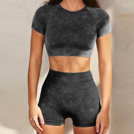 Women Yoga Sportswear Seamless Outfit Fashion Trousers