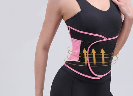 Waist Trainer For Women Back Support Band & Tummy Control Body Shaper Sweat Weight Loss Shapewear