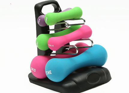 Fitness dumbbell rack