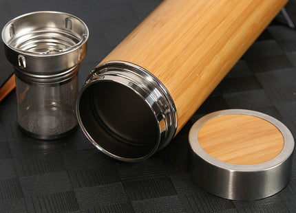 Bamboo Stainless Steel Insulated Bamboo Water Cup