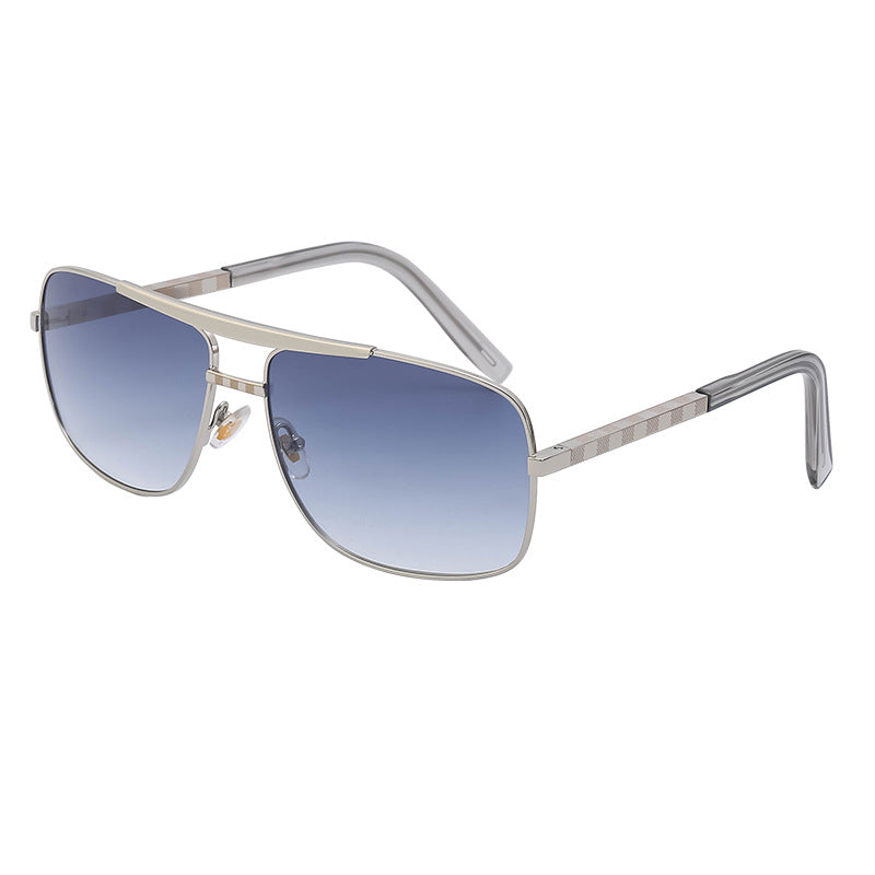 New Sunglasses Men's 0256ATTITUDE Retro Square Frame Slingshot Sunglasses Men's Fashion Wholesale Shades