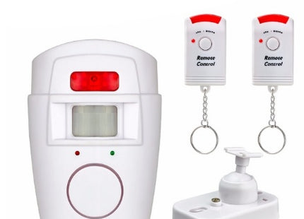 Home Security PIR MP Alert Infrared Sensor Anti-theft Motion Detector Alarm Monitor Wireless Alarm System 2 Remote Controller