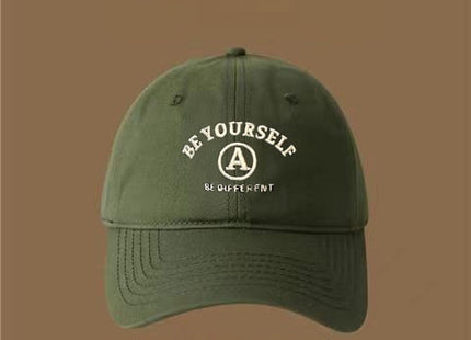 Baseball Cap Female Embroidered Couple Face