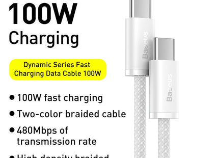 Suitable For Mobile Phone Tablet QC PD Fast Charge Transmission Braided Cable 100W