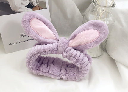 Rabbit Ears Face Wash Headband Female Headband