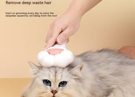 Pet Comb Massage One-click Hair Removal Comb Cleaning Cat Raising Pet Products