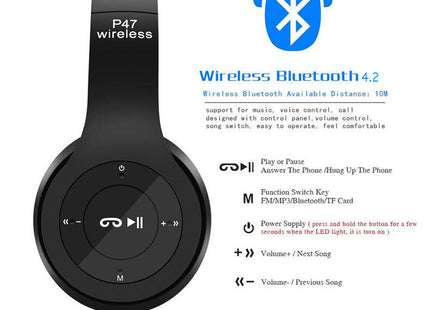 P47 wireless gaming headset