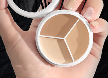 Three-color Concealer Waterproof Without Makeup