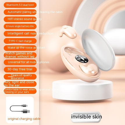 Bluetooth Headset New Lightweight Mini Compact Noise Reduction