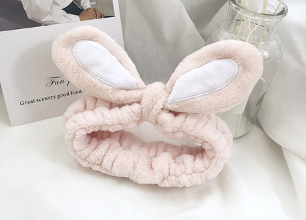 Rabbit Ears Face Wash Headband Female Headband