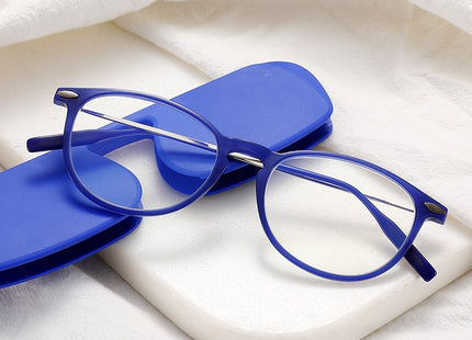 HD Flat Reading TR90 Screw-free Collapsible Presbyopic Glasses