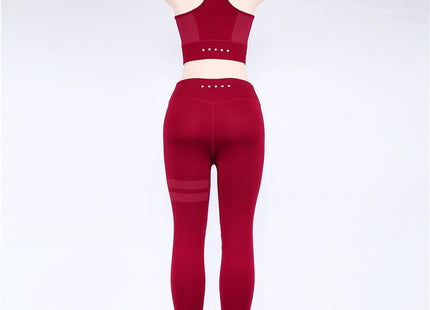 Women sport Suit Gym Yoga Sets 2 Pieces Women Sportwear Yoga Set Fitness Sportwear Workout Set Fitness Yoga Wear