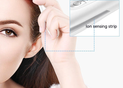 New Electric Anion Hair Care Hair Brush Micro Current Red Blue Light Vibration Massage