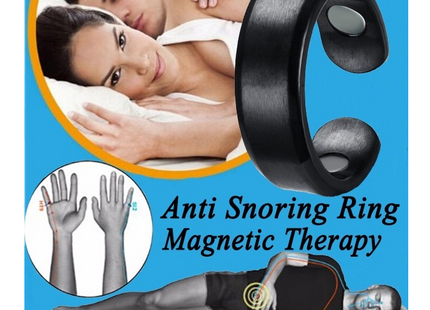 Anillo de Acupresión Antirronquidos Tratamiento Reflexología Antirronquidos Apnea Dispositivo de Ayuda para Dormir Pérdida de Peso Adelgazamiento Cuidado Corporal