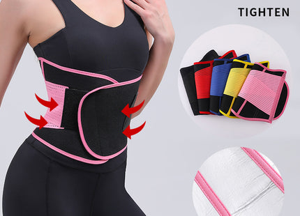 Waist Trainer For Women Back Support Band & Tummy Control Body Shaper Sweat Weight Loss Shapewear