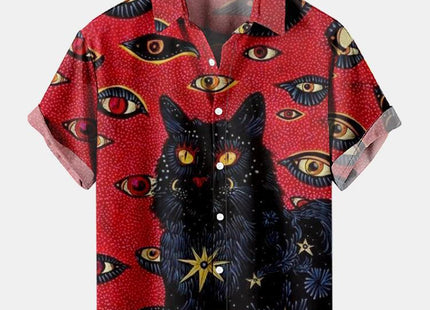 Men's 3D Fashion Printed Hawaiian Cartoon Shirt