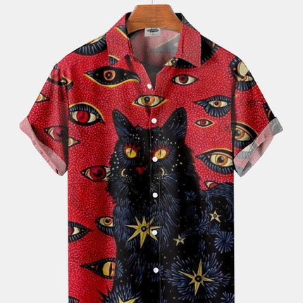 Men's 3D Fashion Printed Hawaiian Cartoon Shirt