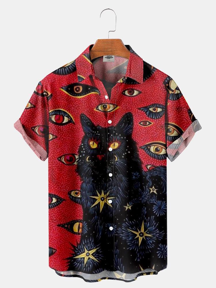 Men's 3D Fashion Printed Hawaiian Cartoon Shirt