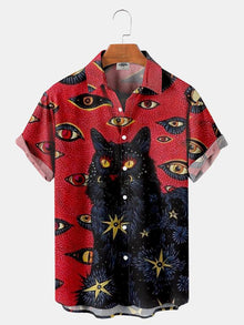 Men's 3D Fashion Printed Hawaiian Cartoon Shirt
