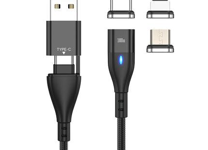 PD 100W Fast Charging Magnetic Data Cable 5A