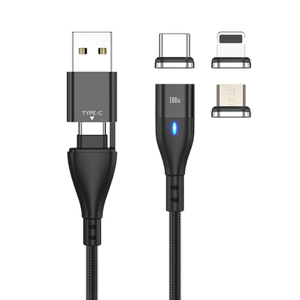 PD 100W Fast Charging Magnetic Data Cable 5A