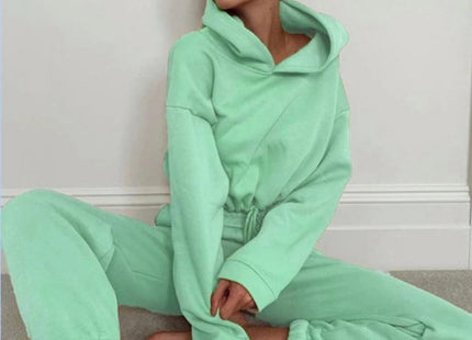 Jogging Suits For Women 2 Piece Sweatsuits Tracksuits Sexy Long Sleeve HoodieCasual Fitness Sportswear
