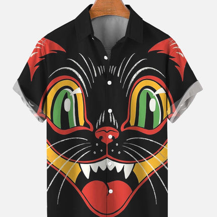 Men's 3D Fashion Printed Hawaiian Cartoon Shirt