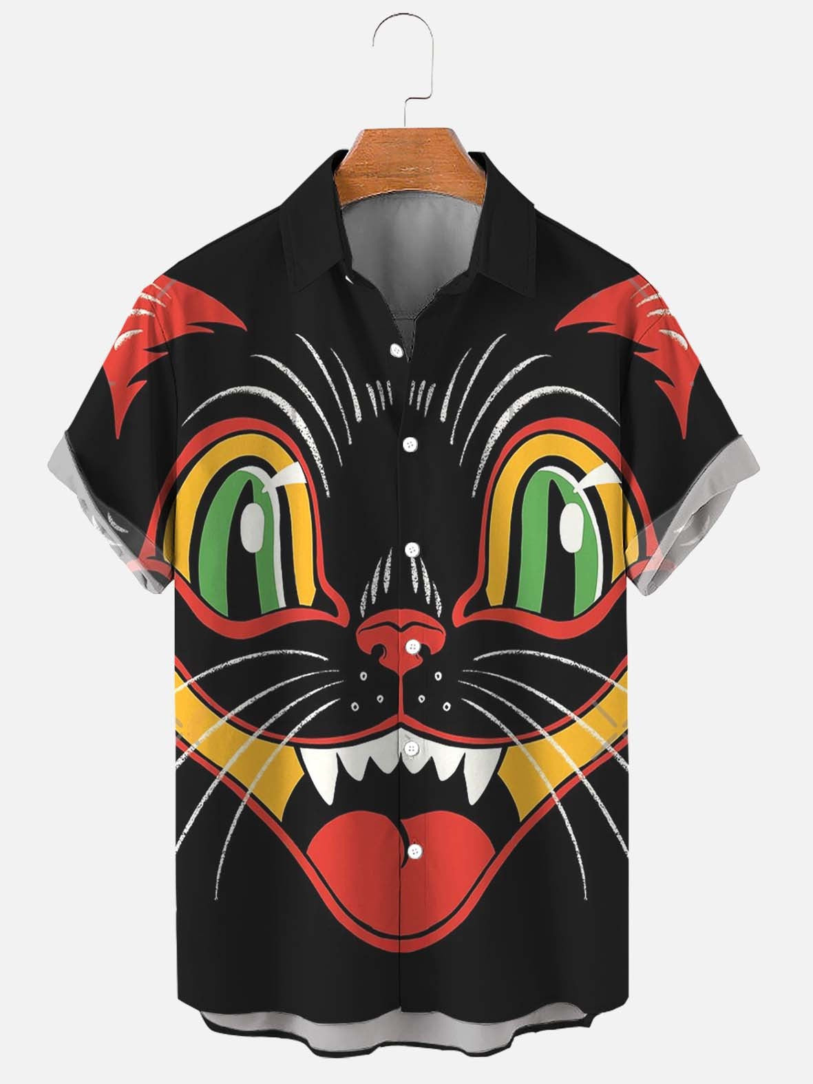 Men's 3D Fashion Printed Hawaiian Cartoon Shirt