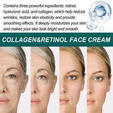 Collagen Retinol Facial Moisturizing Cream