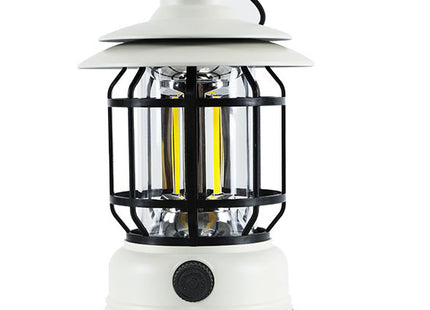 Outdoor Camping Lantern Retro Multi-functional Warm Light